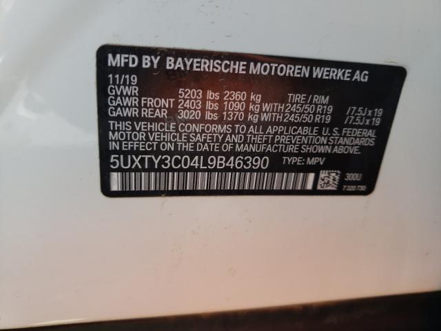 Photo 9 VIN: 5UXTY3C04L9B46390 - BMW X3 