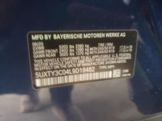 Photo 13 VIN: 5UXTY3C04L9D18482 - BMW X3 SDRIVE3 