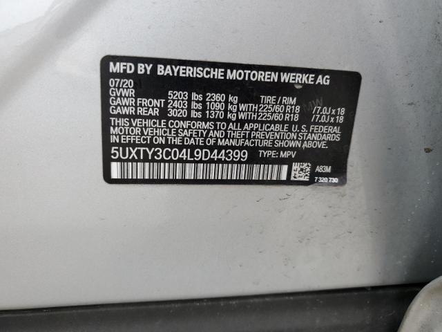 Photo 13 VIN: 5UXTY3C04L9D44399 - BMW X3 