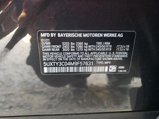 Photo 12 VIN: 5UXTY3C04M9F57631 - BMW X3 SDRIVE3 