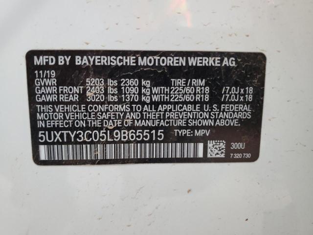 Photo 11 VIN: 5UXTY3C05L9B65515 - BMW X3 SDRIVE3 