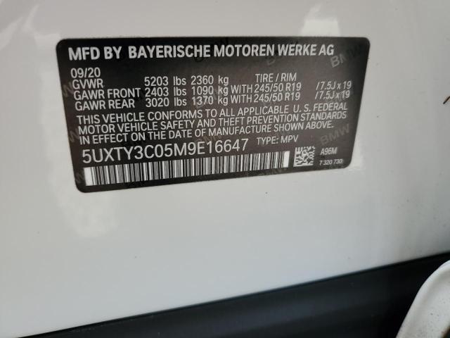 Photo 13 VIN: 5UXTY3C05M9E16647 - BMW X3 