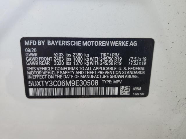 Photo 11 VIN: 5UXTY3C06M9E30508 - BMW X3 