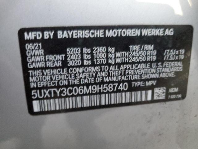 Photo 12 VIN: 5UXTY3C06M9H58740 - BMW X3 SDRIVE3 