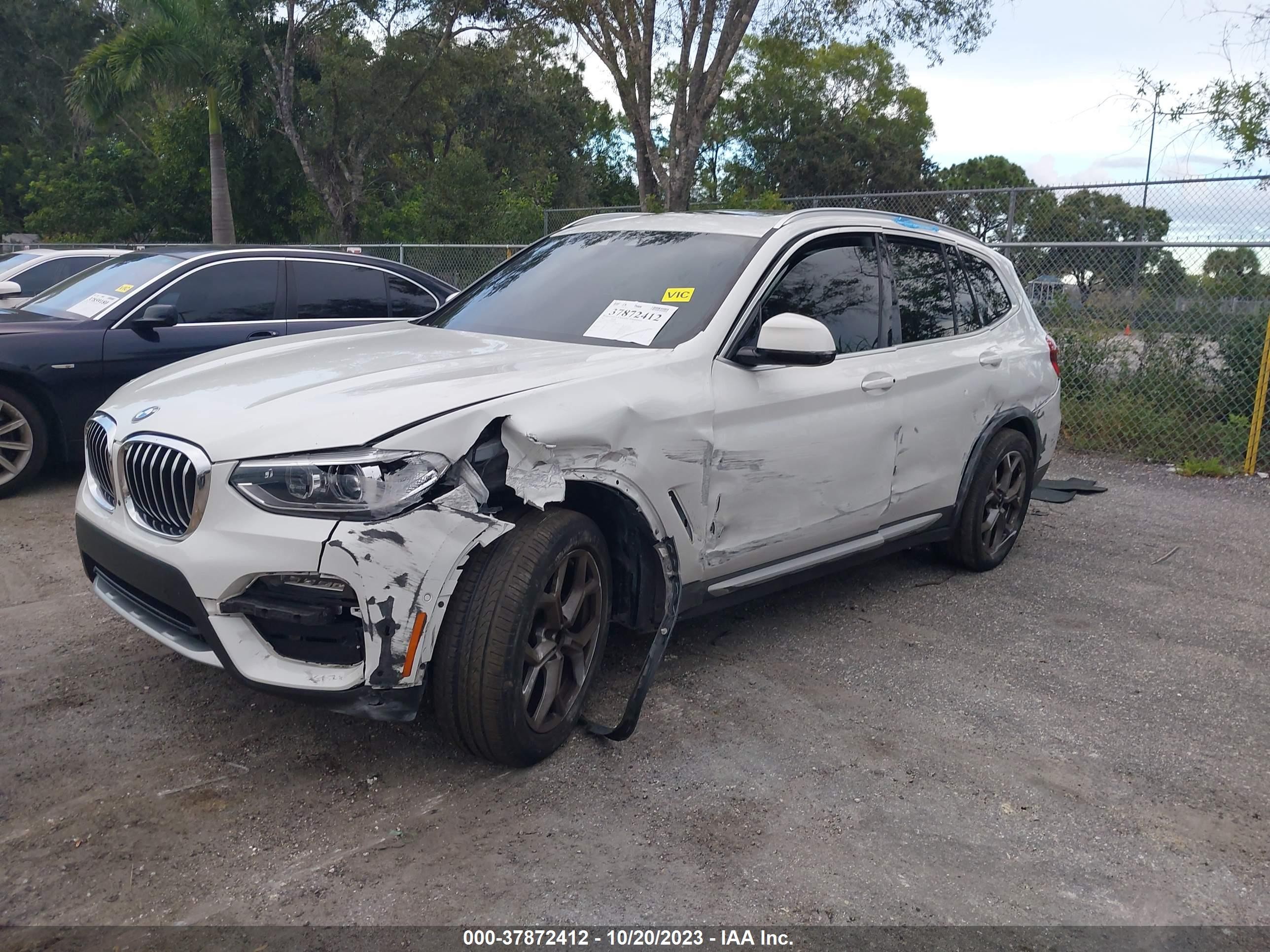 Photo 1 VIN: 5UXTY3C07M9F05345 - BMW X3 