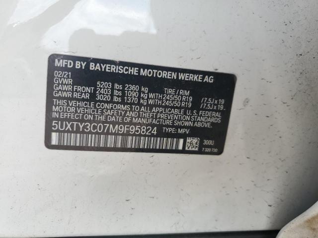 Photo 12 VIN: 5UXTY3C07M9F95824 - BMW X3 SDRIVE3 