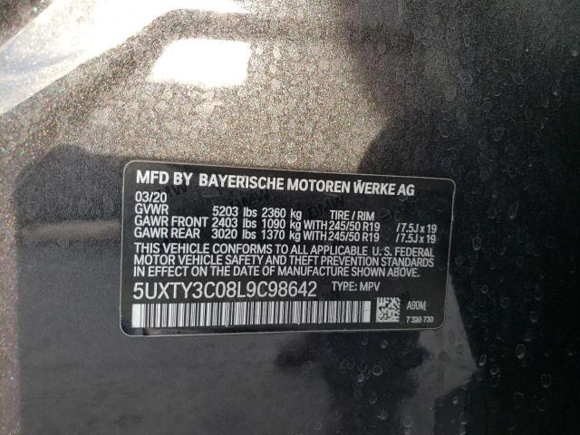 Photo 13 VIN: 5UXTY3C08L9C98642 - BMW X3 