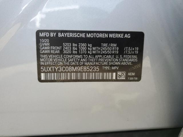 Photo 13 VIN: 5UXTY3C08M9E85235 - BMW X3 SDRIVE3 