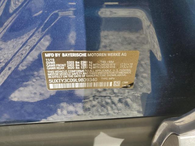 Photo 9 VIN: 5UXTY3C09L9B39340 - BMW X3 SDRIVE3 