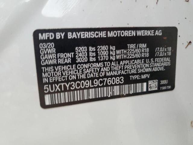 Photo 12 VIN: 5UXTY3C09L9C76083 - BMW X3 SDRIVE3 