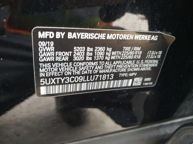 Photo 12 VIN: 5UXTY3C09LLU71813 - BMW X3 