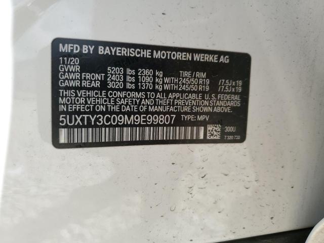 Photo 12 VIN: 5UXTY3C09M9E99807 - BMW X3 SDRIVE3 