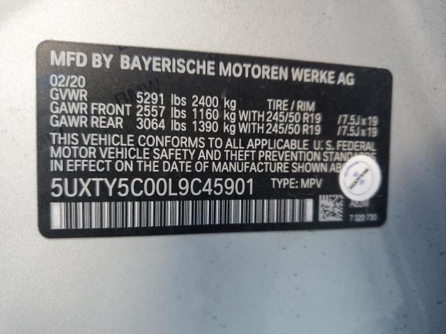 Photo 13 VIN: 5UXTY5C00L9C45901 - BMW X3 XDRIVE3 