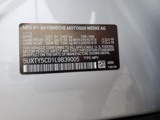 Photo 11 VIN: 5UXTY5C01L9B39005 - BMW X3 