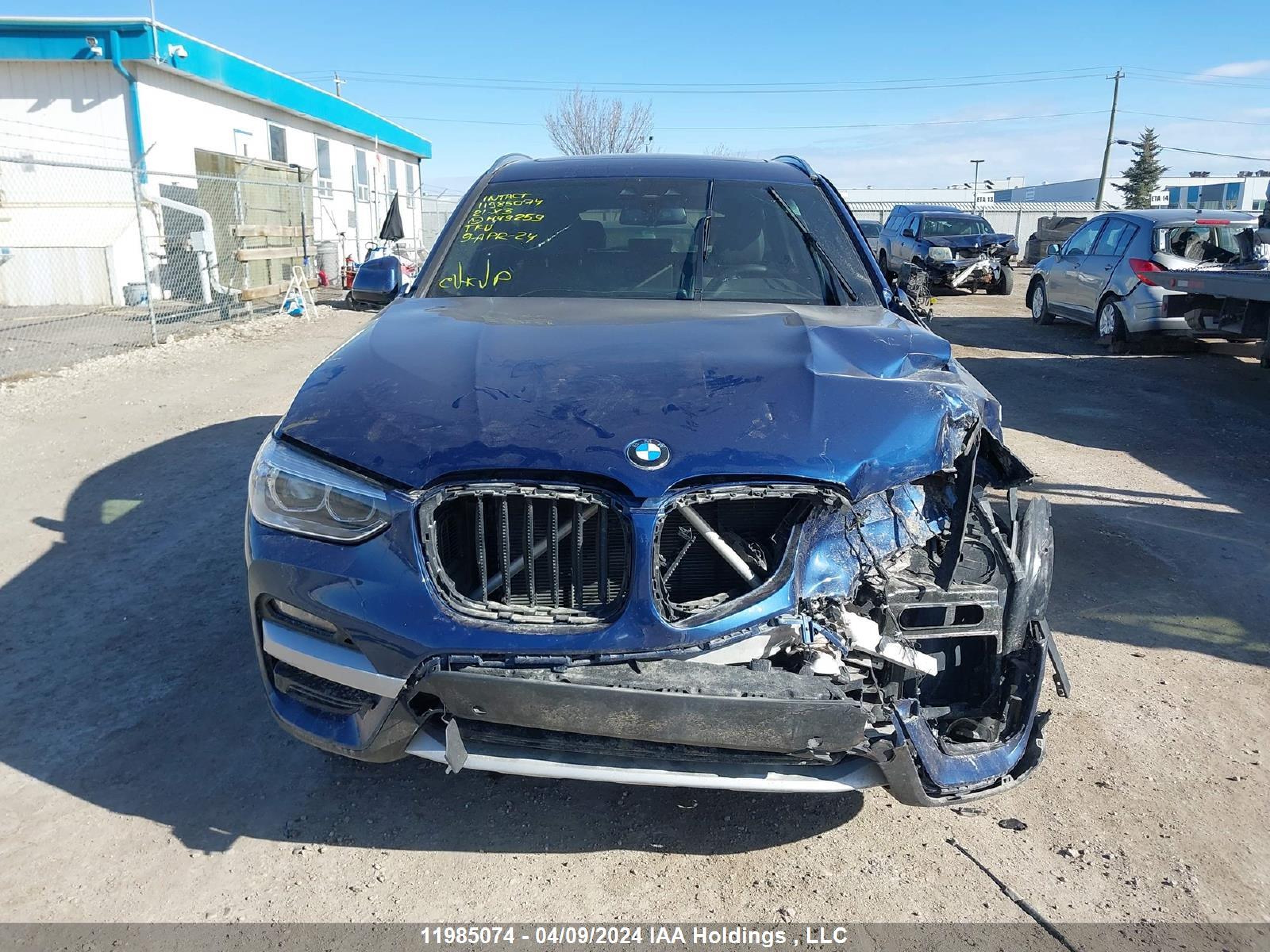 Photo 12 VIN: 5UXTY5C01M9H49259 - BMW X3 