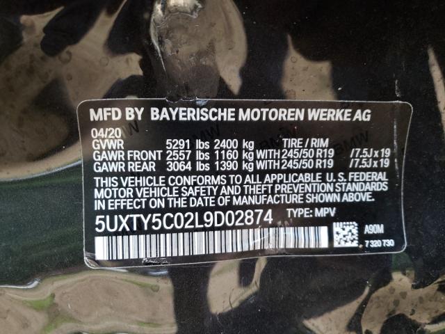 Photo 9 VIN: 5UXTY5C02L9D02874 - BMW X3 XDRIVE3 