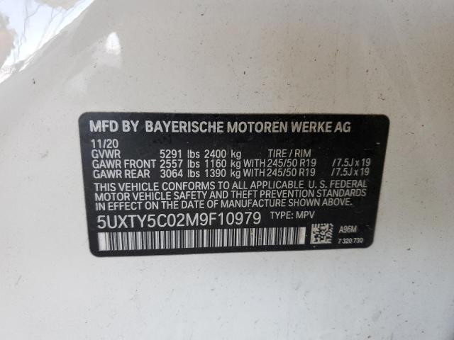 Photo 12 VIN: 5UXTY5C02M9F10979 - BMW X3 