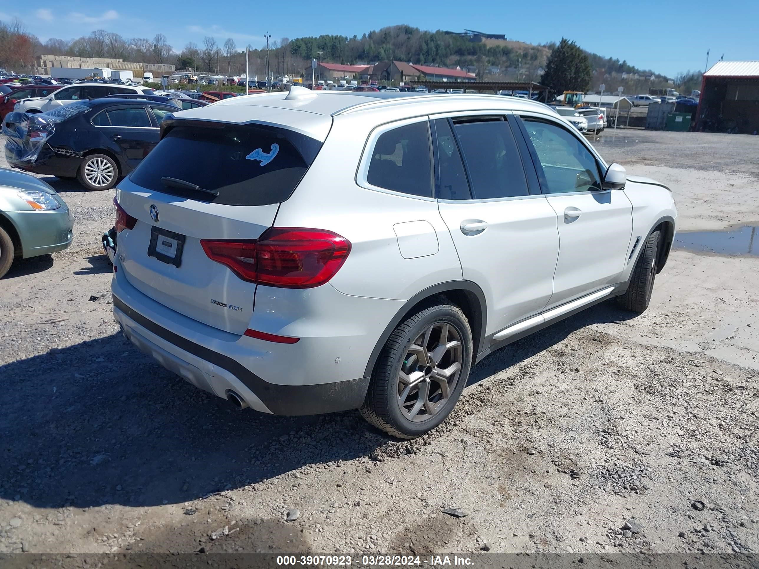 Photo 3 VIN: 5UXTY5C03M9F43070 - BMW X3 