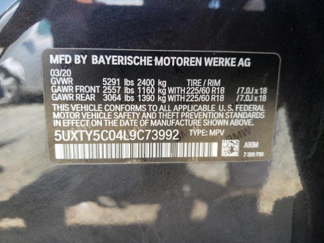 Photo 9 VIN: 5UXTY5C04L9C73992 - BMW X3 XDRIVE3 