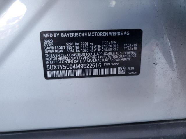 Photo 12 VIN: 5UXTY5C04M9E22516 - BMW X3 XDRIVE3 