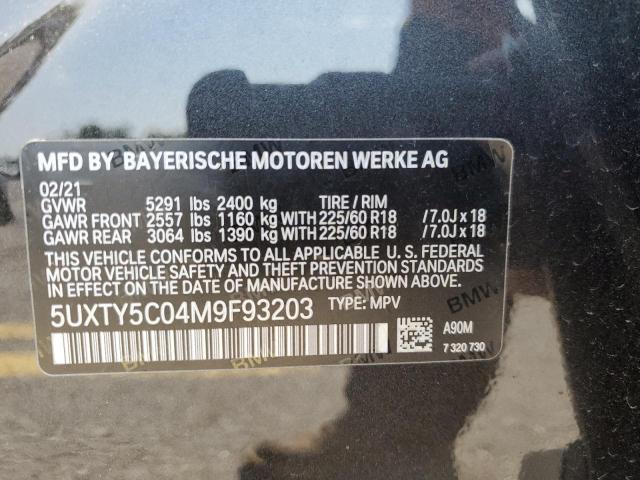 Photo 13 VIN: 5UXTY5C04M9F93203 - BMW X3 XDRIVE3 