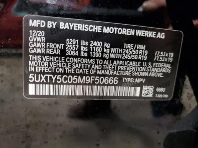 Photo 11 VIN: 5UXTY5C05M9F50666 - BMW X3 