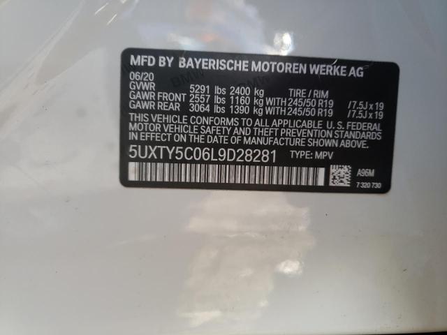 Photo 12 VIN: 5UXTY5C06L9D28281 - BMW X3 