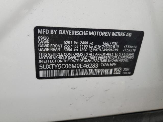 Photo 12 VIN: 5UXTY5C06M9E46283 - BMW X3 XDRIVE3 