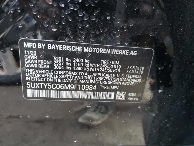 Photo 11 VIN: 5UXTY5C06M9F10984 - BMW X3 