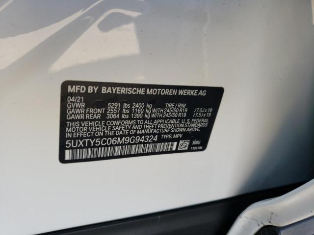 Photo 9 VIN: 5UXTY5C06M9G94324 - BMW X3 XDRIVE3 