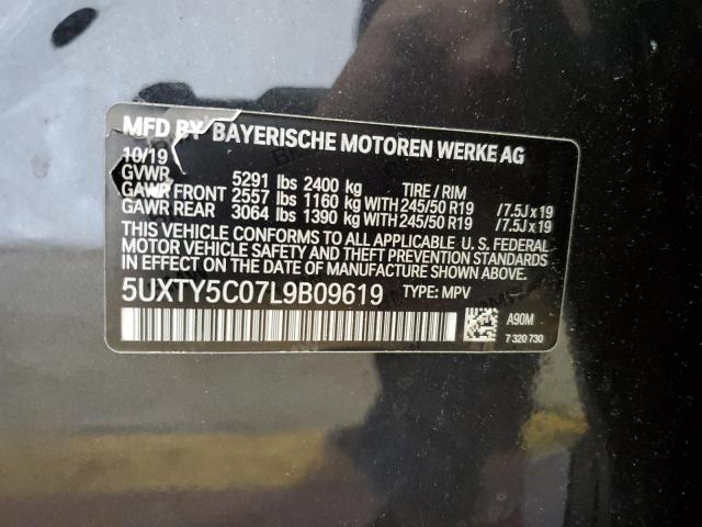 Photo 13 VIN: 5UXTY5C07L9B09619 - BMW X3 XDRIVE3 