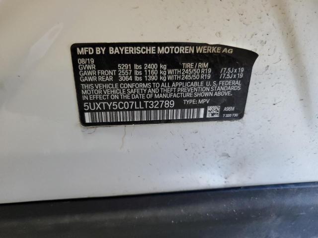 Photo 12 VIN: 5UXTY5C07LLT32789 - BMW X3 XDRIVE3 