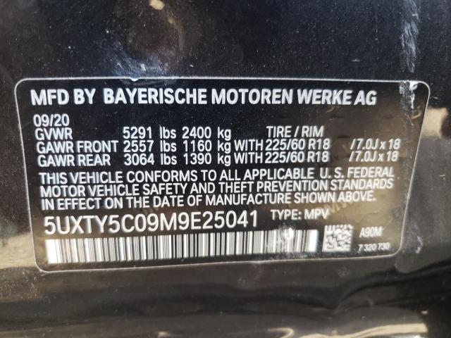 Photo 12 VIN: 5UXTY5C09M9E25041 - BMW X3 XDRIVE3 