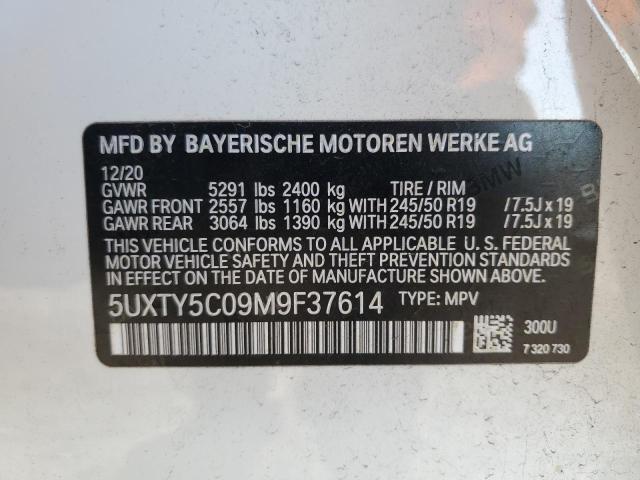 Photo 12 VIN: 5UXTY5C09M9F37614 - BMW X3 XDRIVE3 