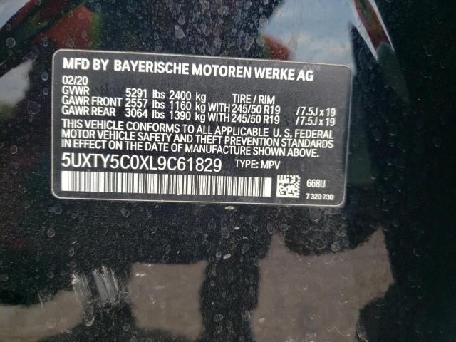 Photo 13 VIN: 5UXTY5C0XL9C61829 - BMW X3 