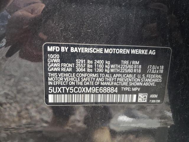 Photo 12 VIN: 5UXTY5C0XM9E68884 - BMW X3 XDRIVE3 