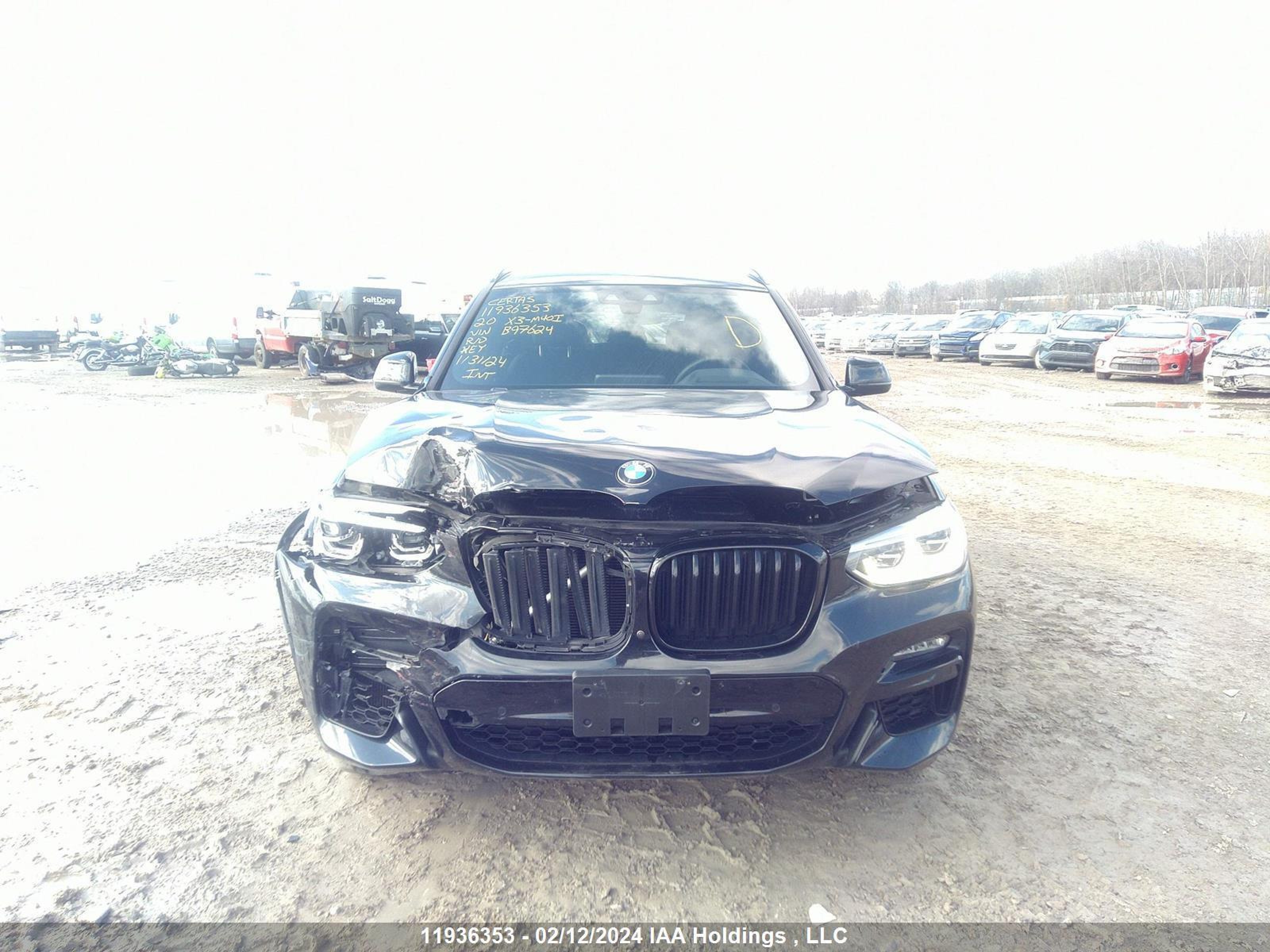 Photo 11 VIN: 5UXTY9C01L9B97624 - BMW X3 