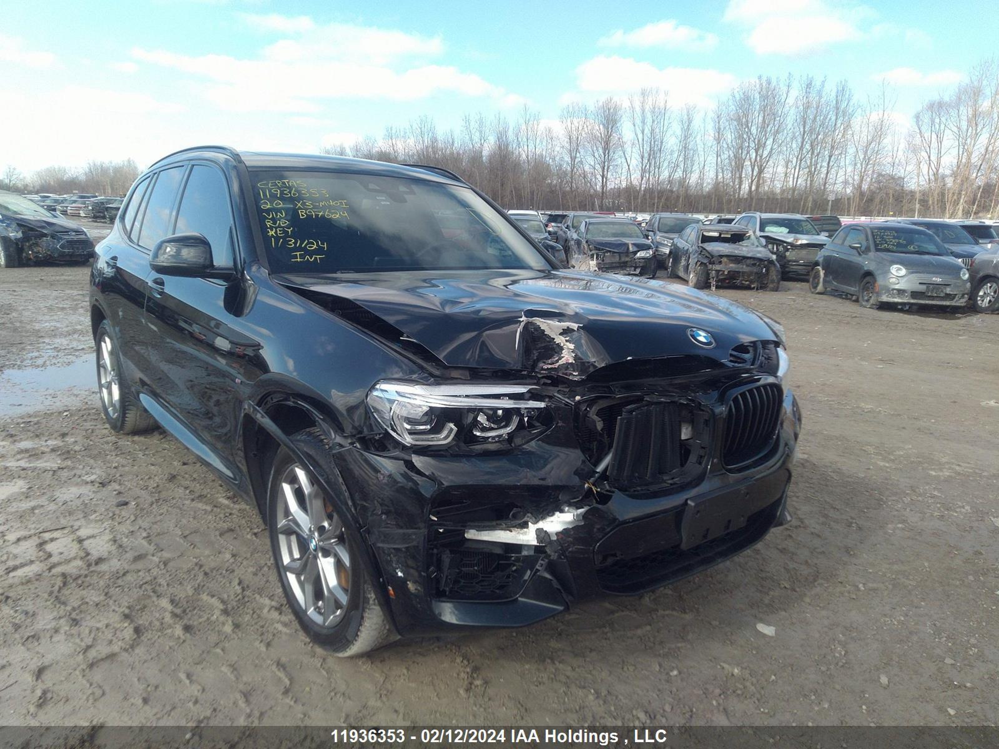 Photo 5 VIN: 5UXTY9C01L9B97624 - BMW X3 