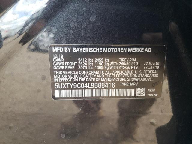 Photo 11 VIN: 5UXTY9C04L9B88416 - BMW X3 XDRIVEM 