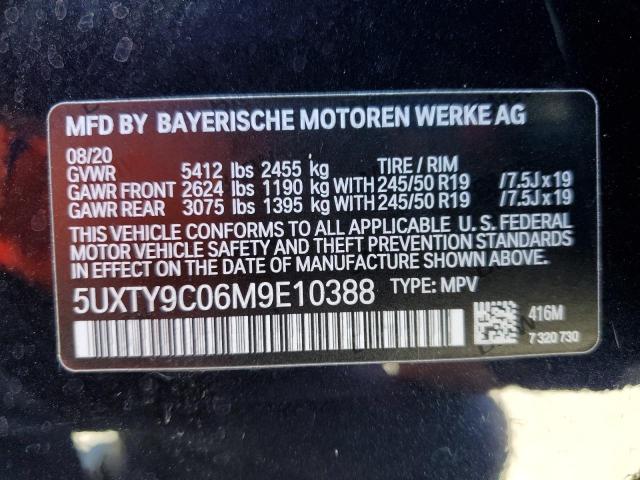 Photo 12 VIN: 5UXTY9C06M9E10388 - BMW X3 