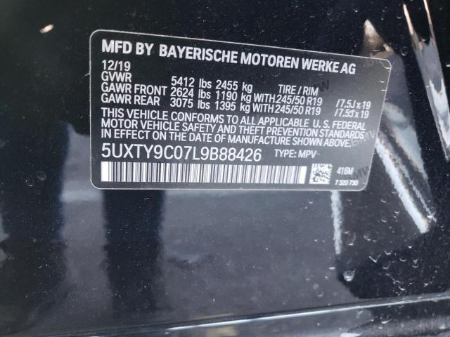 Photo 9 VIN: 5UXTY9C07L9B88426 - BMW X3 