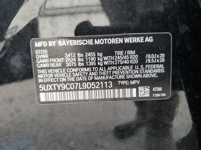 Photo 12 VIN: 5UXTY9C07L9D52113 - BMW X3 