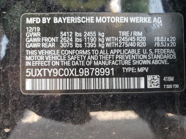 Photo 12 VIN: 5UXTY9C0XL9B78991 - BMW X3 XDRIVEM 