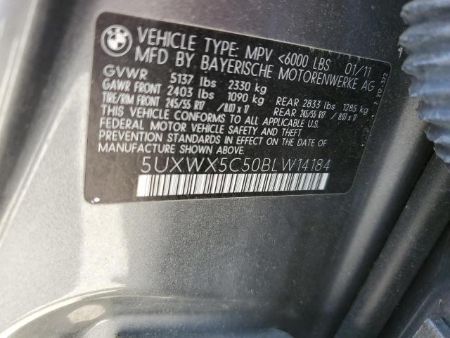 Photo 12 VIN: 5UXWX5C50BLW14184 - BMW X3 XDRIVE2 