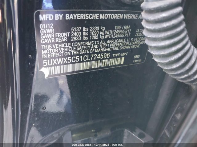 Photo 8 VIN: 5UXWX5C51CL724596 - BMW X3 