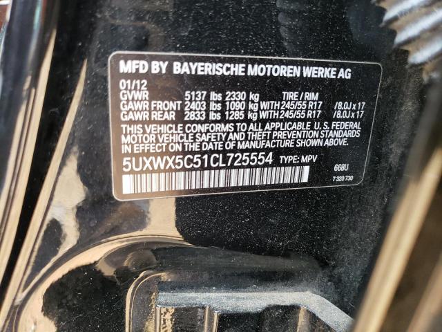 Photo 12 VIN: 5UXWX5C51CL725554 - BMW X3 