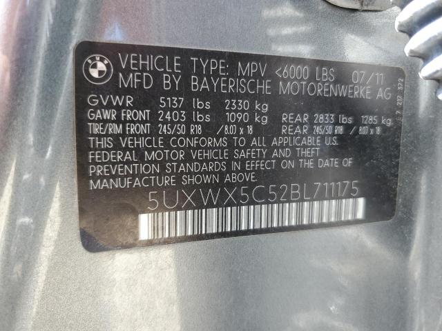 Photo 12 VIN: 5UXWX5C52BL711175 - BMW X3 XDRIVE2 