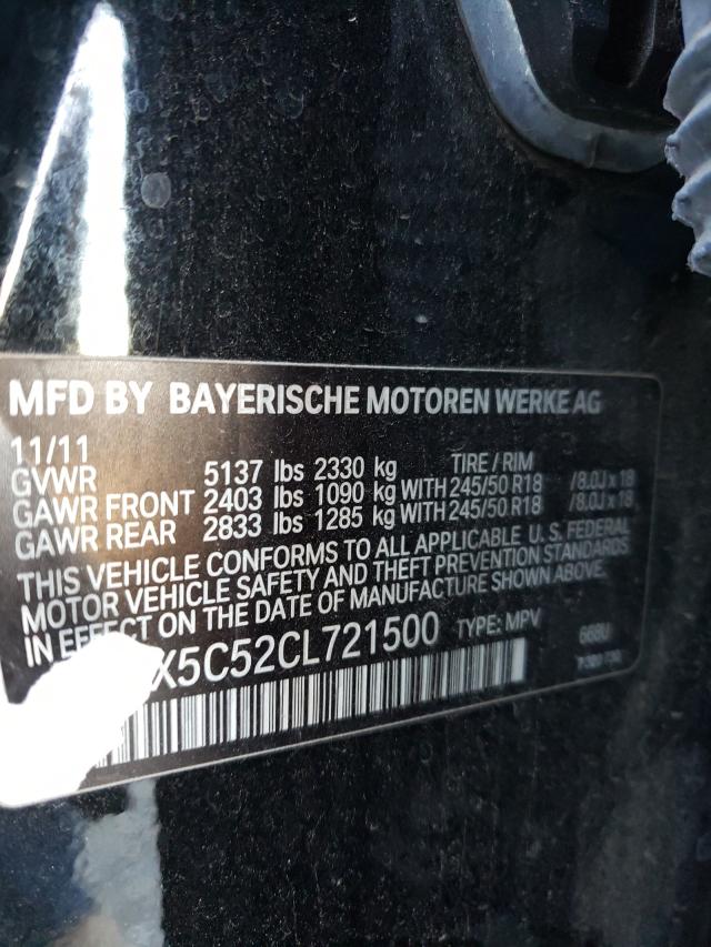 Photo 9 VIN: 5UXWX5C52CL721500 - BMW X3 XDRIVE2 