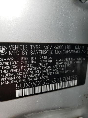 Photo 9 VIN: 5UXWX5C55BL704155 - BMW X3 XDRIVE2 