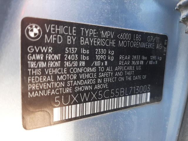 Photo 9 VIN: 5UXWX5C55BL713003 - BMW X3 XDRIVE2 